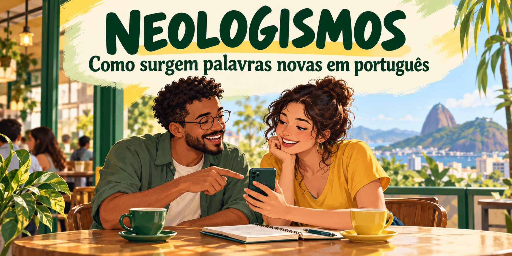 Capa: Neologismos: como surgem palavras novas no português brasileiro